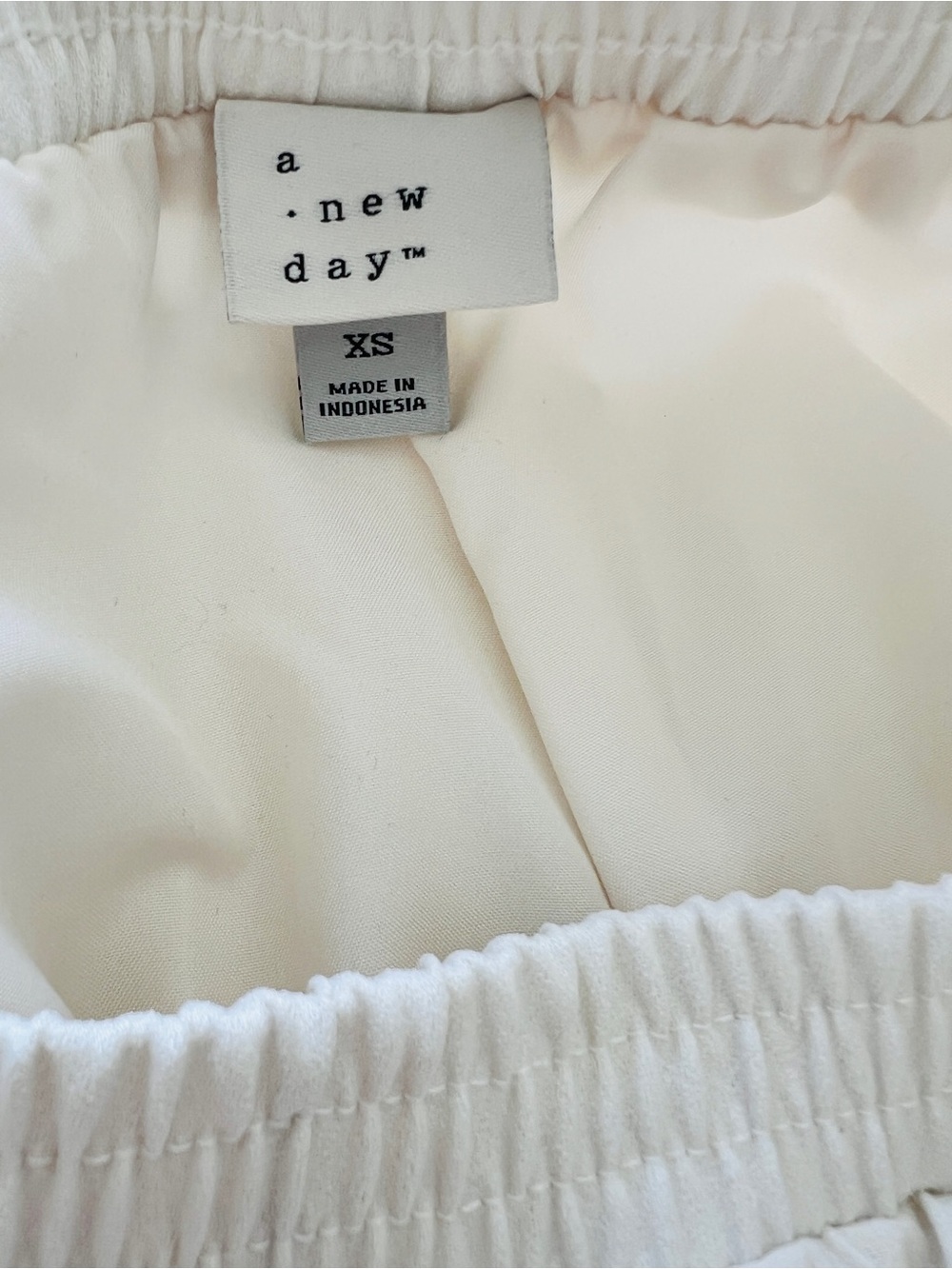 A NEW DAY Women’s Off-White Pleated Midi Skirt Size XS - Picture 8 of 11